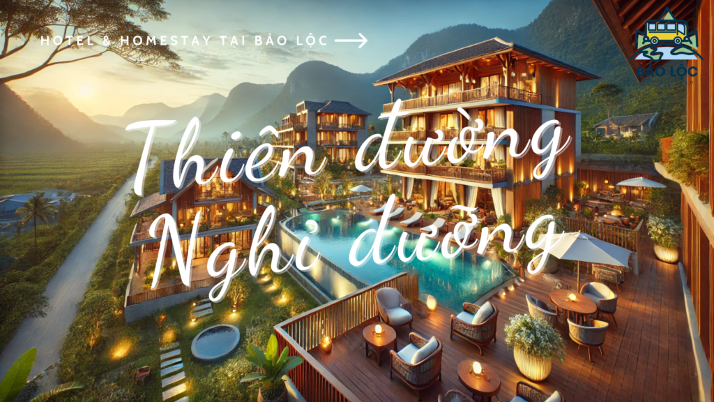 Khách sạn & Homestay Không Gian Đẳng Cấp Ở Bảo Lộc!