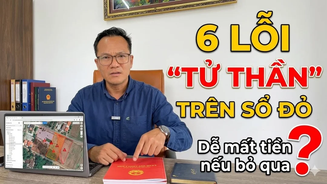 6 điểm quan trọng khi xem sổ đỏ tránh rủi ro khi mua đất Bảo Lộc