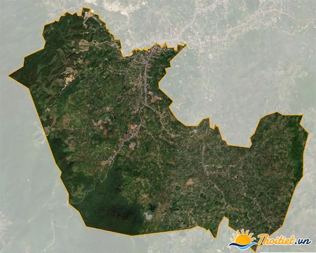 Bản đồ vệ tinh đại lào bảo lộc lâm đồng