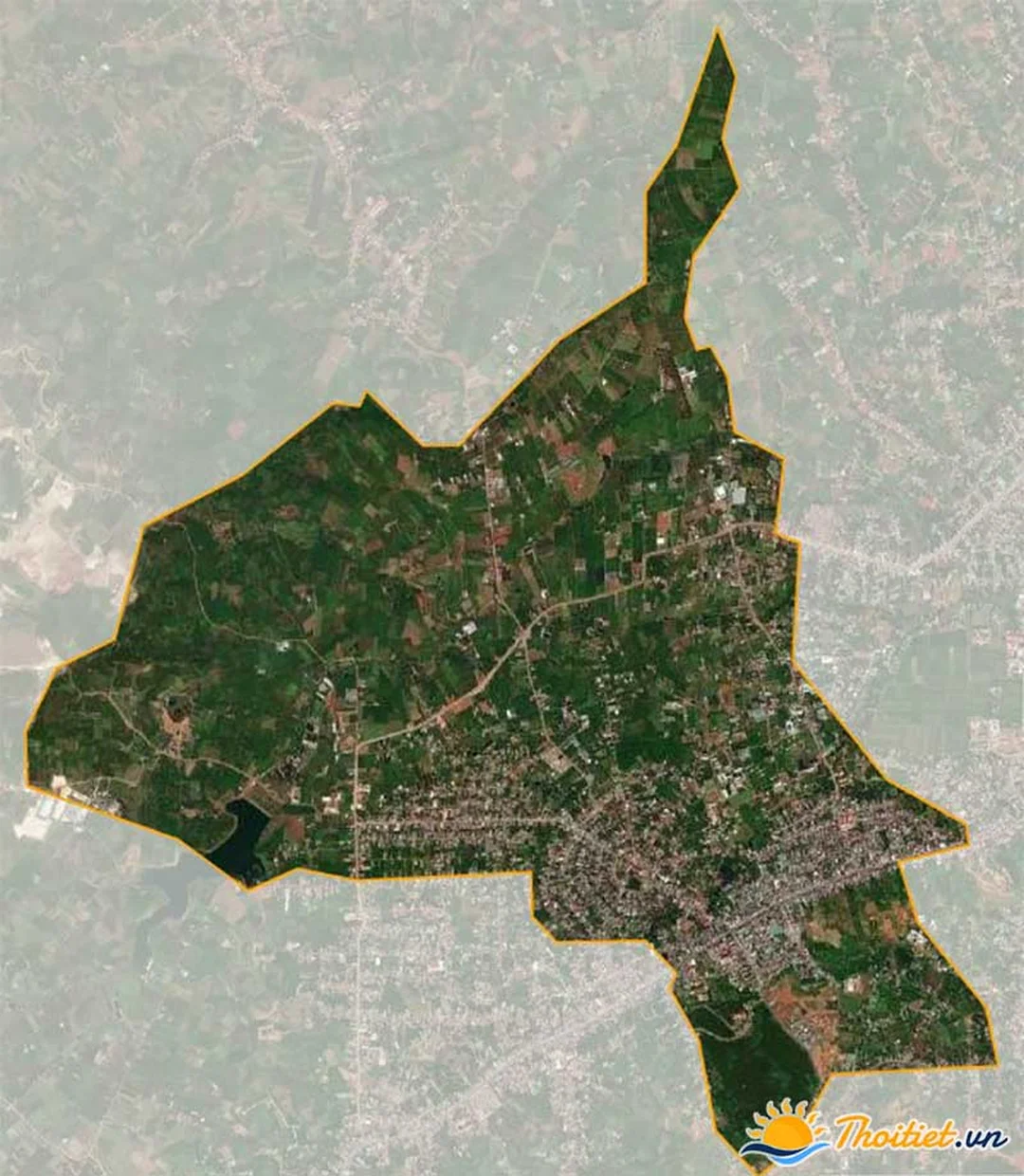 Bản đồ vệ tinh lộc tiến bảo lộc lâm đồng để hình dung địa hình khu vực