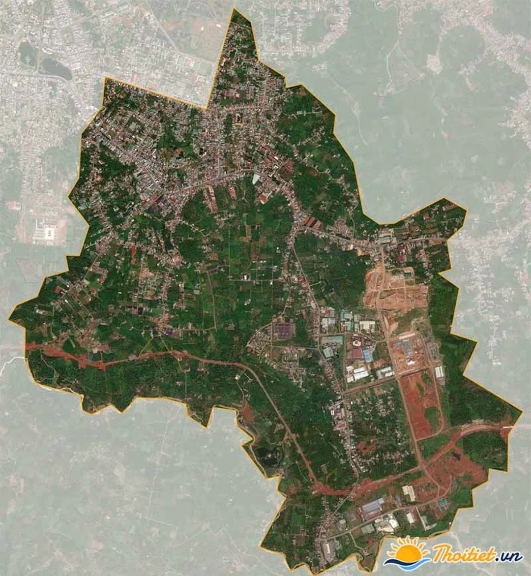 bản đồ vệ tinh phường lộc sơn bảo lộc lâm đồng