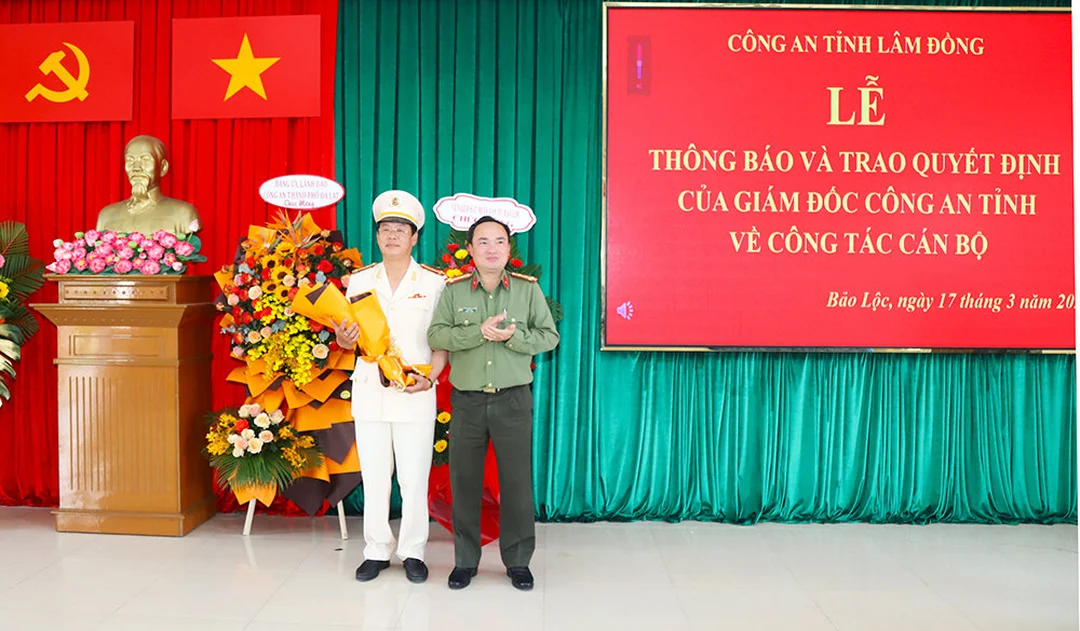 bảng hướng dẫn liên hệ công an thành phố bảo lộc lâm đồng