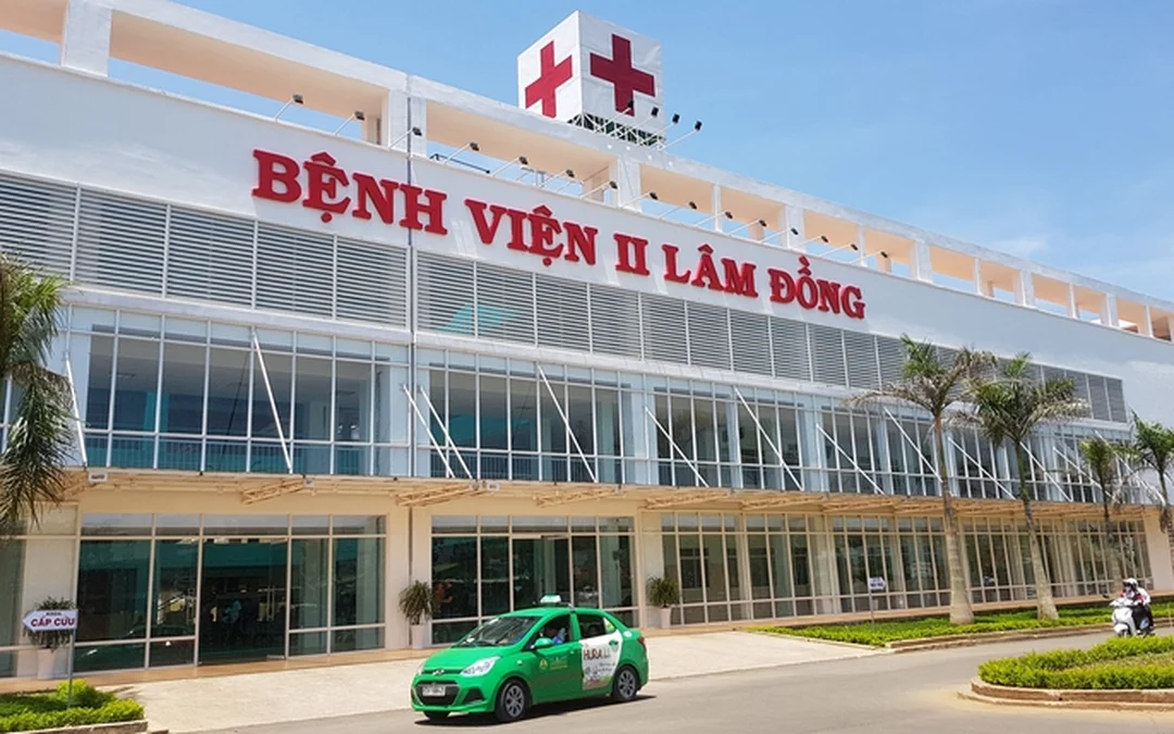 bệnh viện mới bảo lộc lâm đồng nhìn từ phía trước