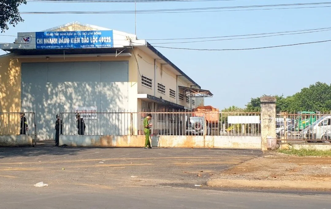 cán bộ công an thành phố bảo lộc lâm đồng làm nhiệm vụ