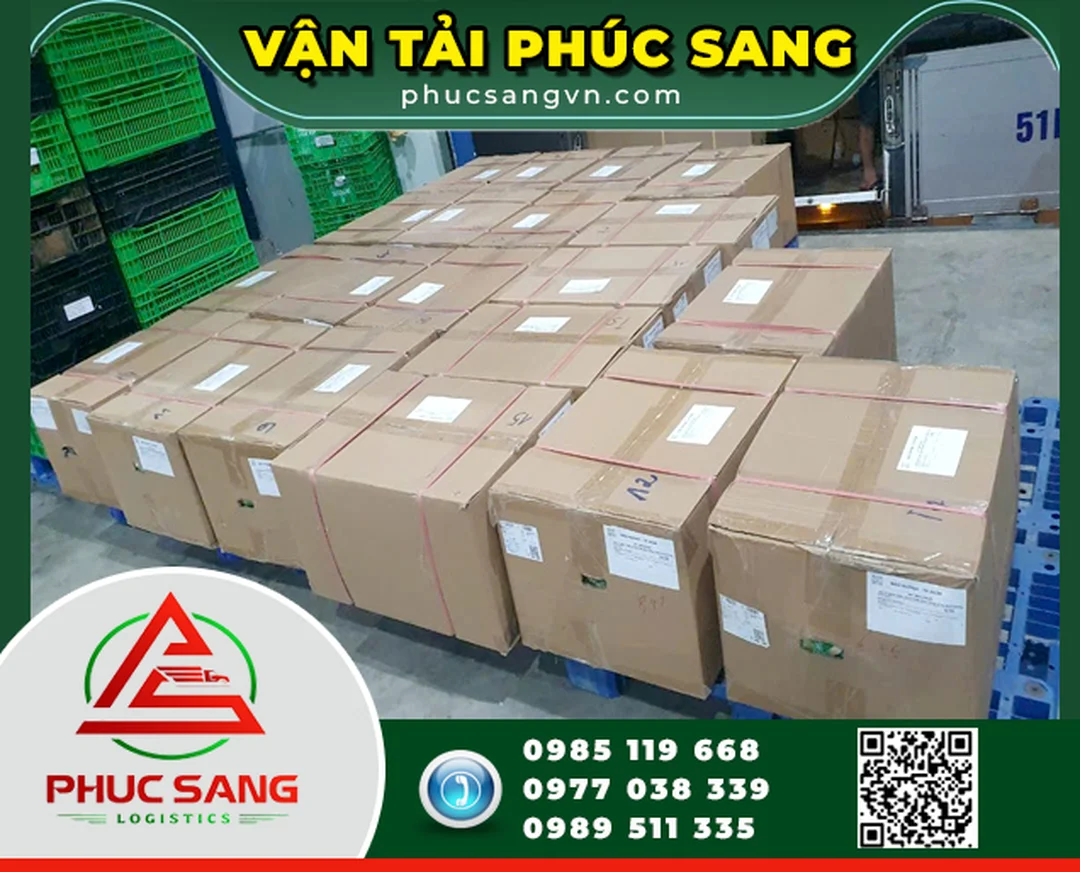 Chành xe đi Bảo Lộc Lâm Đồng với lô hàng chờ giao nhận