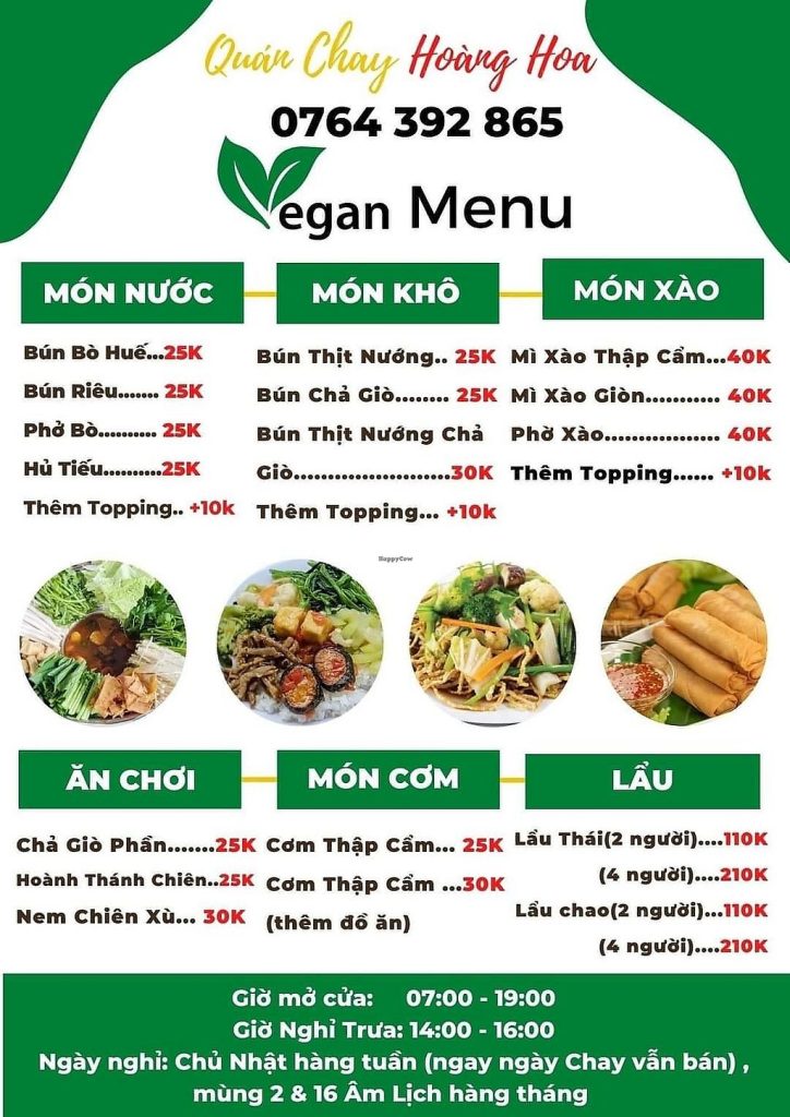 Quán Chay Hoàng Hoa Vegan (Bảo Lộc)