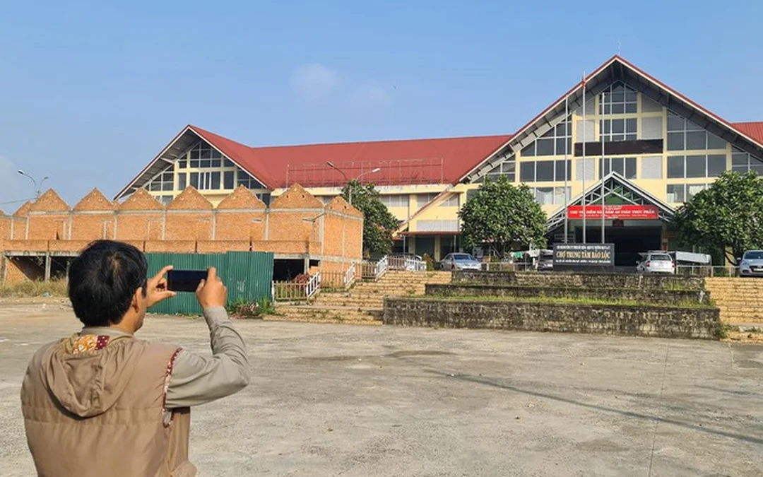 chợ bảo lộc tp bảo lộc lâm đồng khu trung tâm Nguyễn Công Trứ