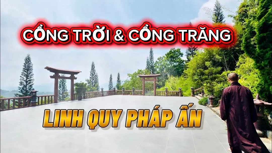 Chùa Linh Quy Pháp Ấn Bảo Lộc cảnh đẹp như cung trời