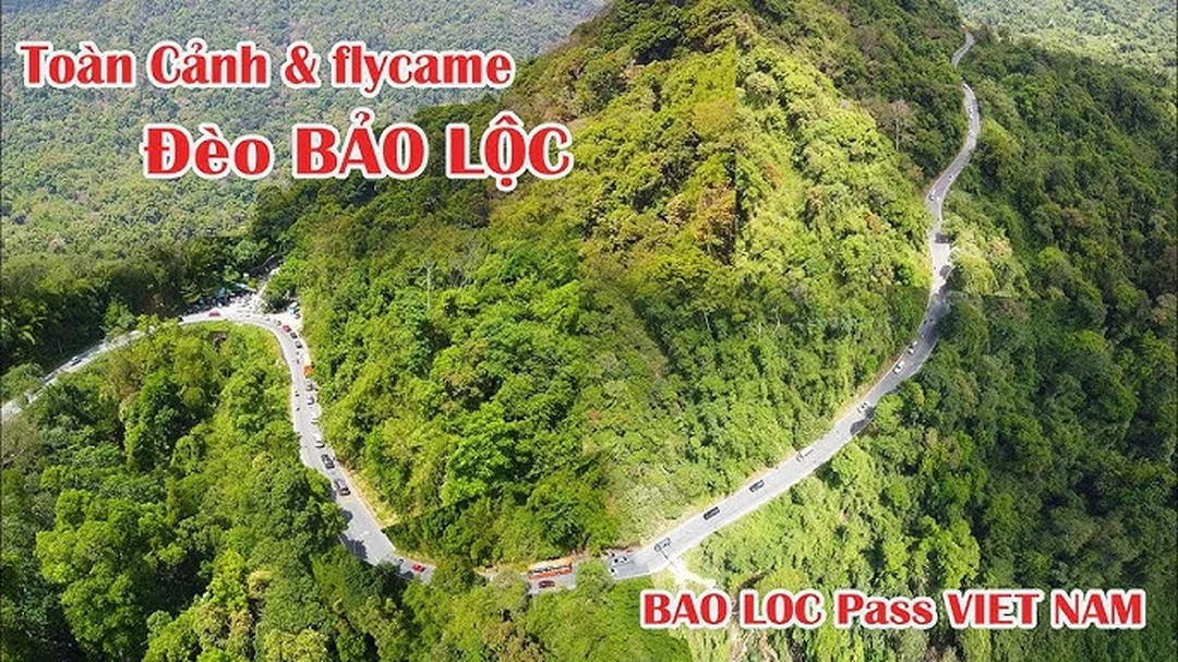 Flycam khám phá đèo Bảo Lộc