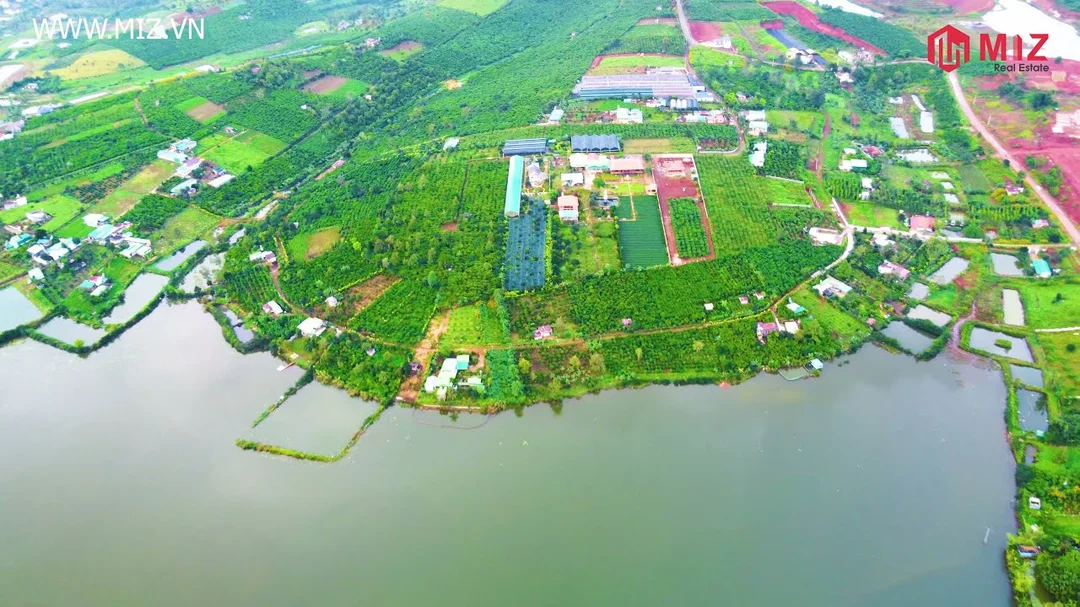 Flycam toàn cảnh hồ Nam Phương Bảo Lộc