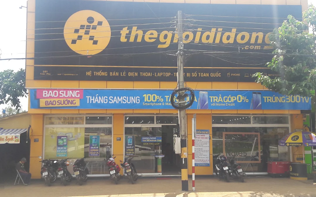 Hướng dẫn đường đi Thế Giới Di Động Bảo Lộc