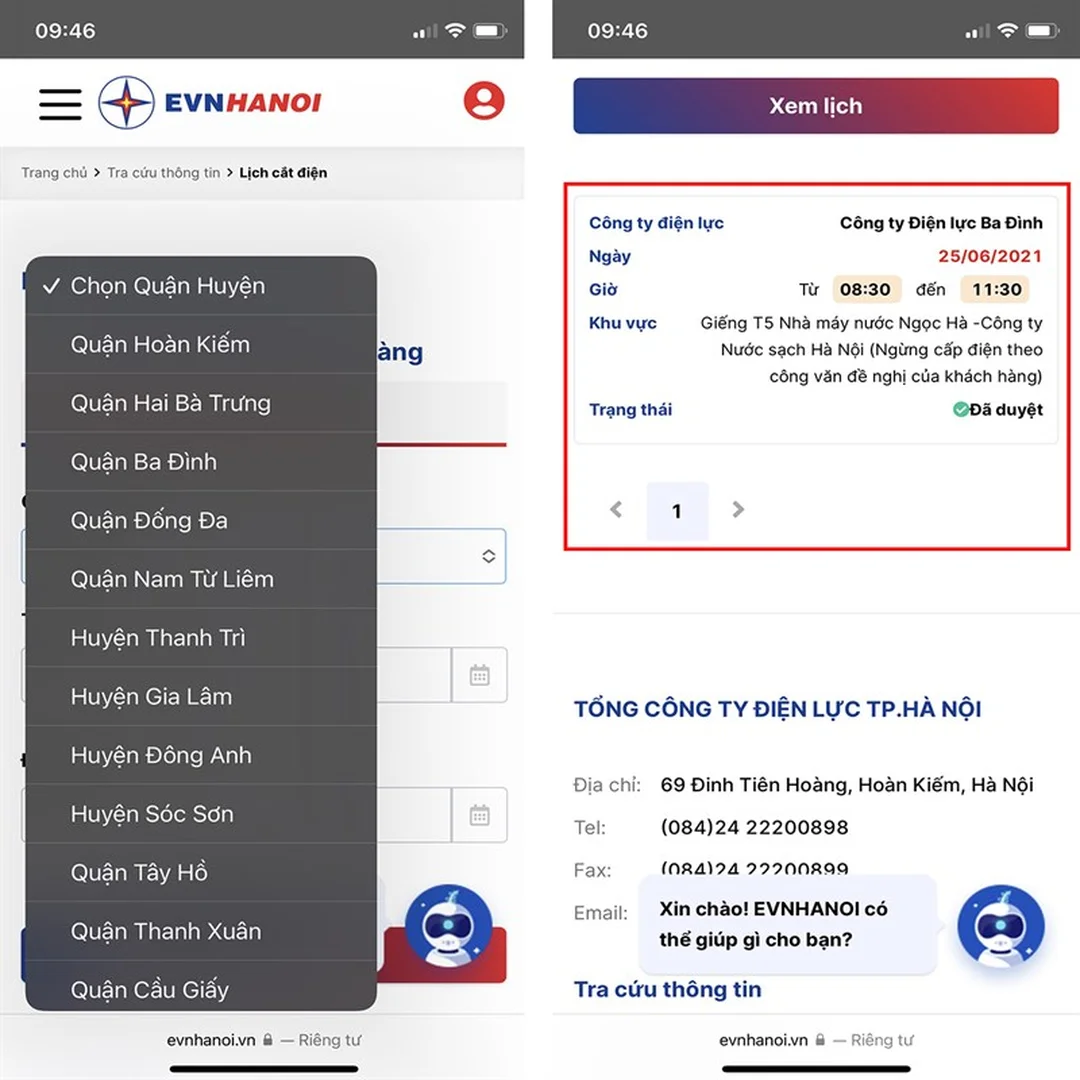 Hướng dẫn tra cứu lịch cúp điện EVN nhanh nhất