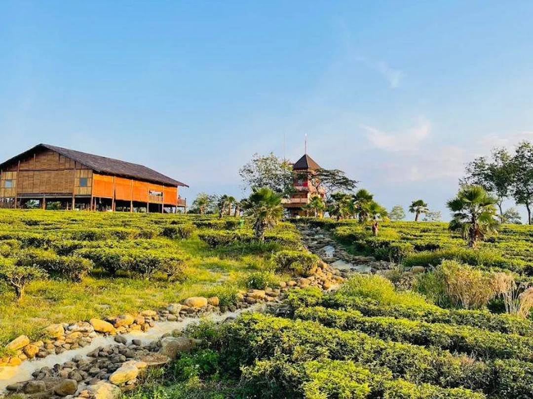 khu du lịch bảo lộc lâm đồng có xe trượt và hoạt động ngoài trời ở Đambri