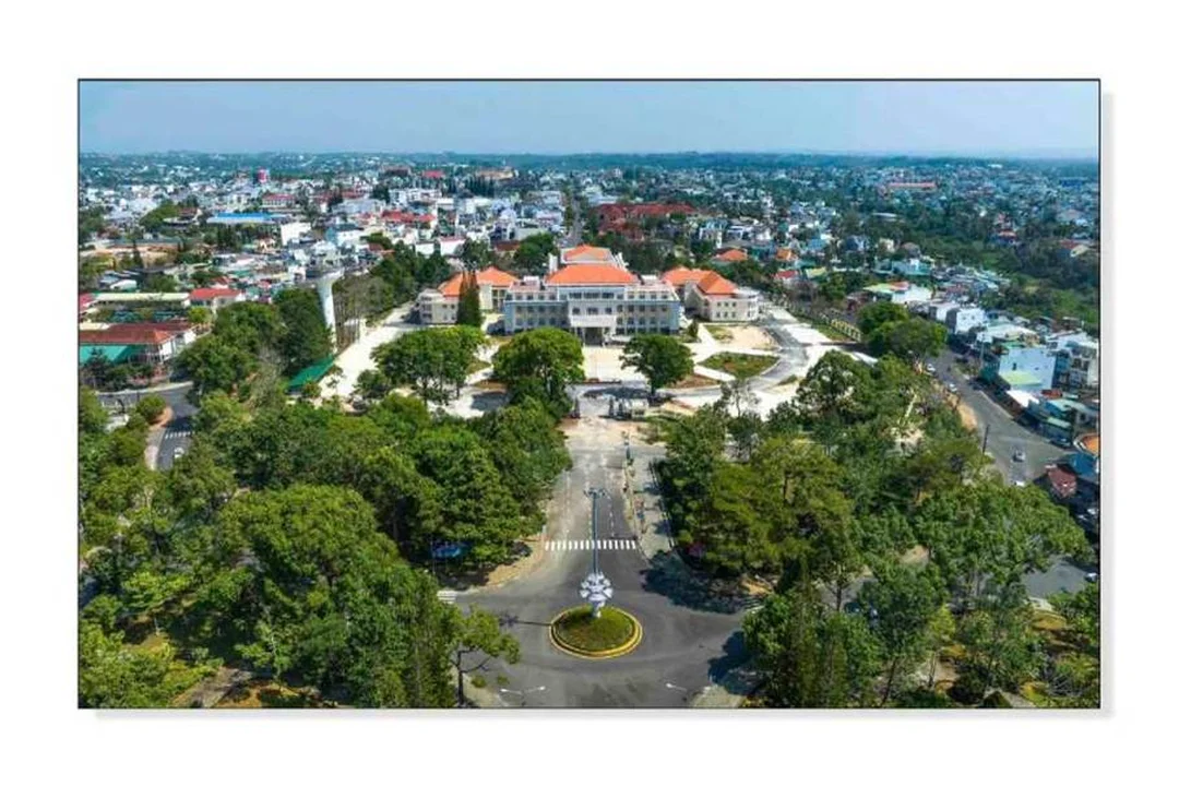 lộc phát bảo lộc lâm đồng nhìn từ trung tâm Bảo Lộc