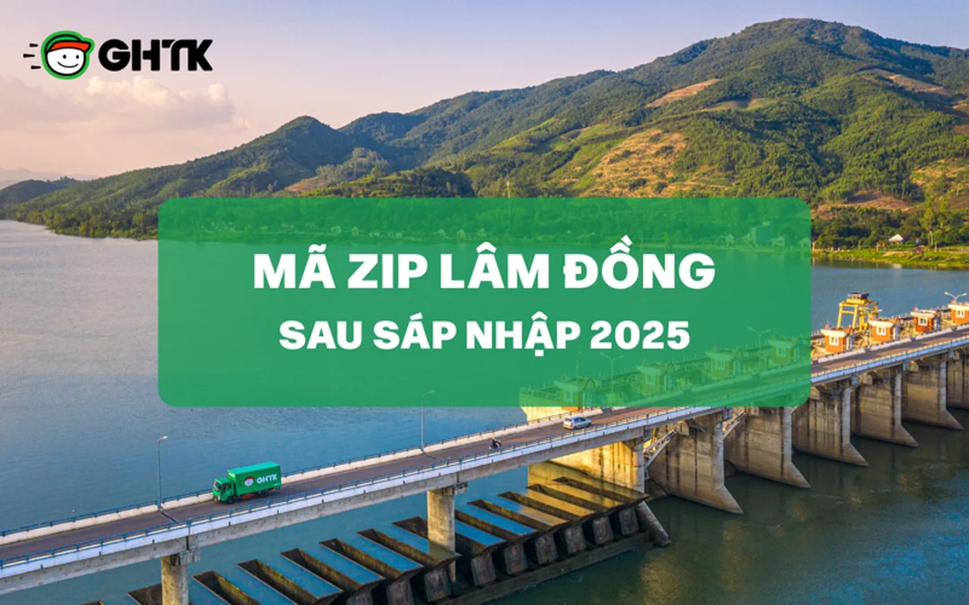mẫu ghi mã bưu chính bảo lộc lâm đồng trên bưu gửi