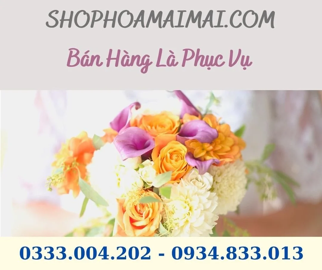 Mẫu hoa sinh nhật từ shop hoa bảo lộc lâm đồng