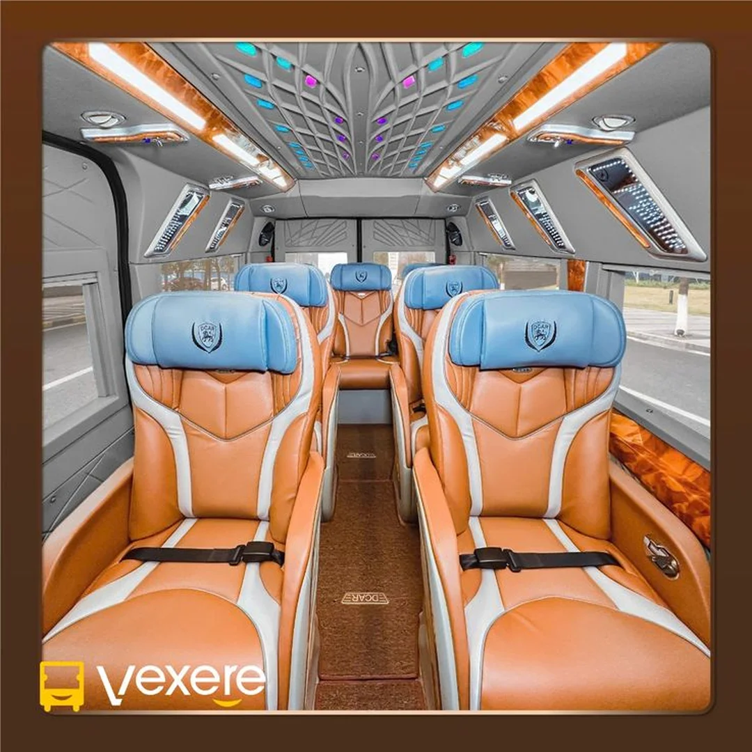 Nội thất limousine tuyến Bảo Lộc Lâm Đồng nhà xe bảo lộc lâm đồng nội thất limousine ghế nằm