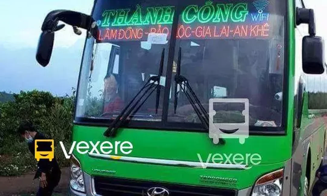 nhà xe thành công bảo lộc lâm đồng có nội thất xe giường nằm cho tuyến dài