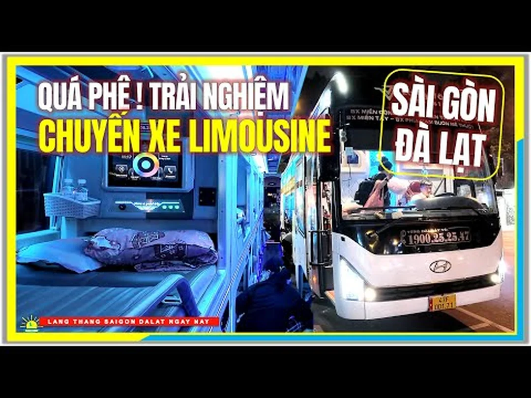 thumbnail xe khách đi bảo lộc lâm đồng xuất phát từ Sài Gòn bằng limousine