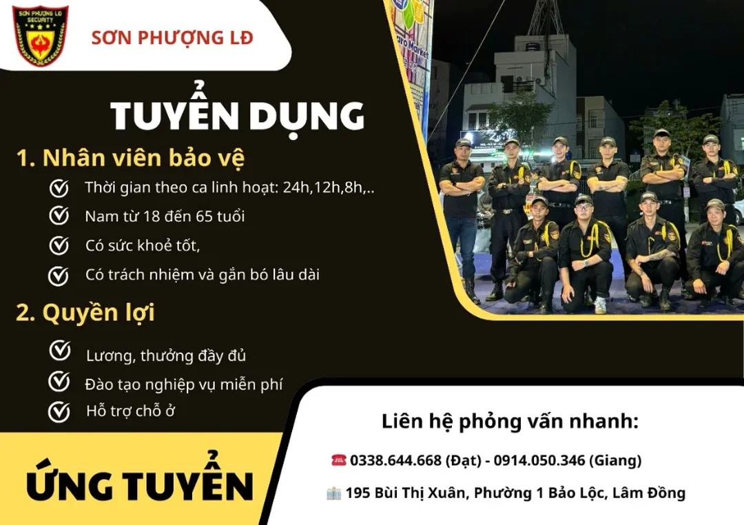tìm việc làm bảo vệ tại bảo lộc lâm đồng và các câu hỏi thường gặp