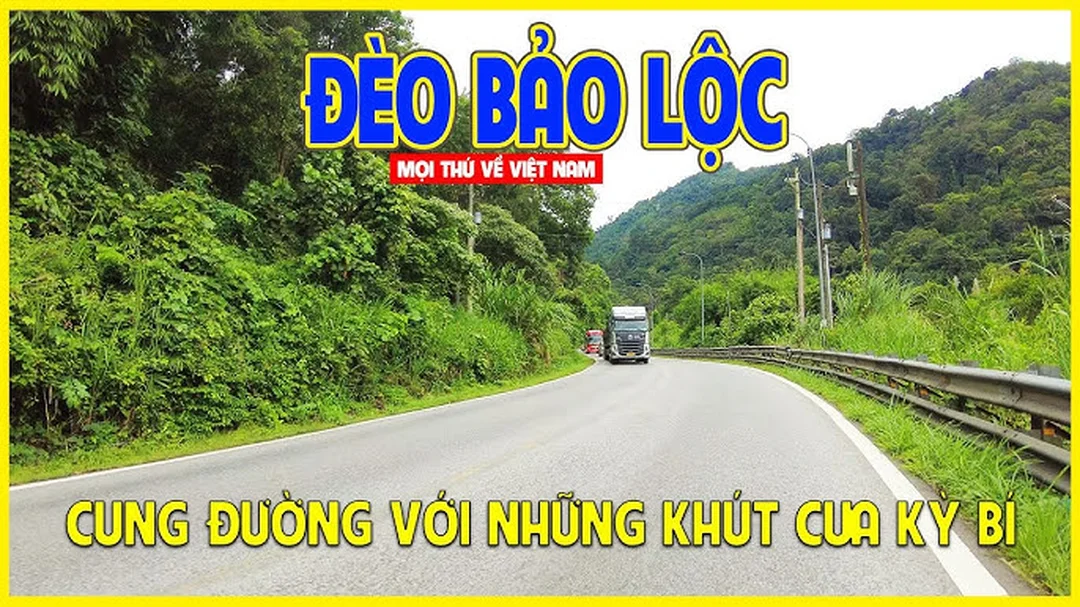 Video cung đường đèo Bảo Lộc trên Quốc lộ 20