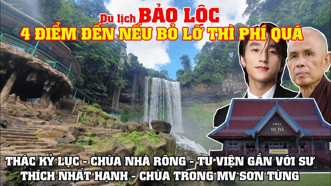 Video du lịch Bảo Lộc gợi ý điểm đi gần khách sạn