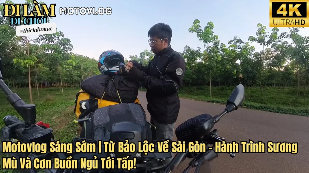 Video hành trình từ Bảo Lộc về Sài Gòn qua đèo Bảo Lộc