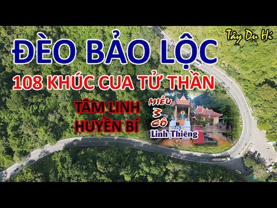Video qua đèo Bảo Lộc và khu vực Đại Lào