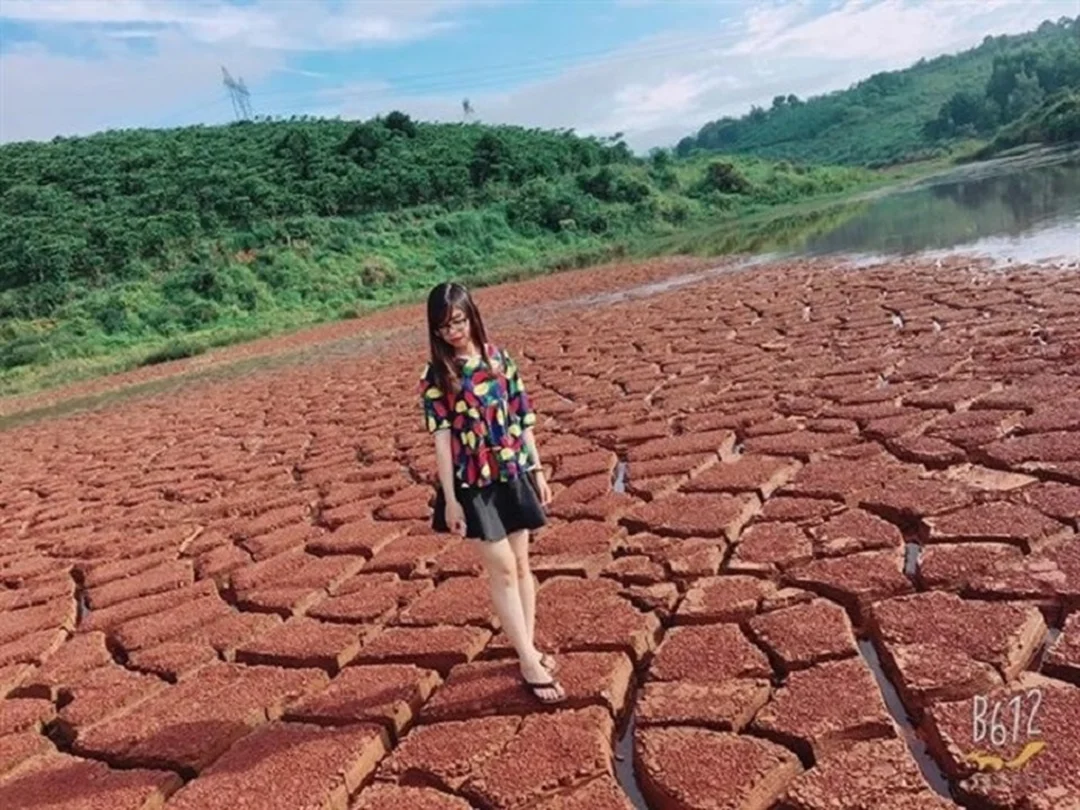 Vùng đất socola tại hồ nam phương bảo lộc lâm đồng mùa khô