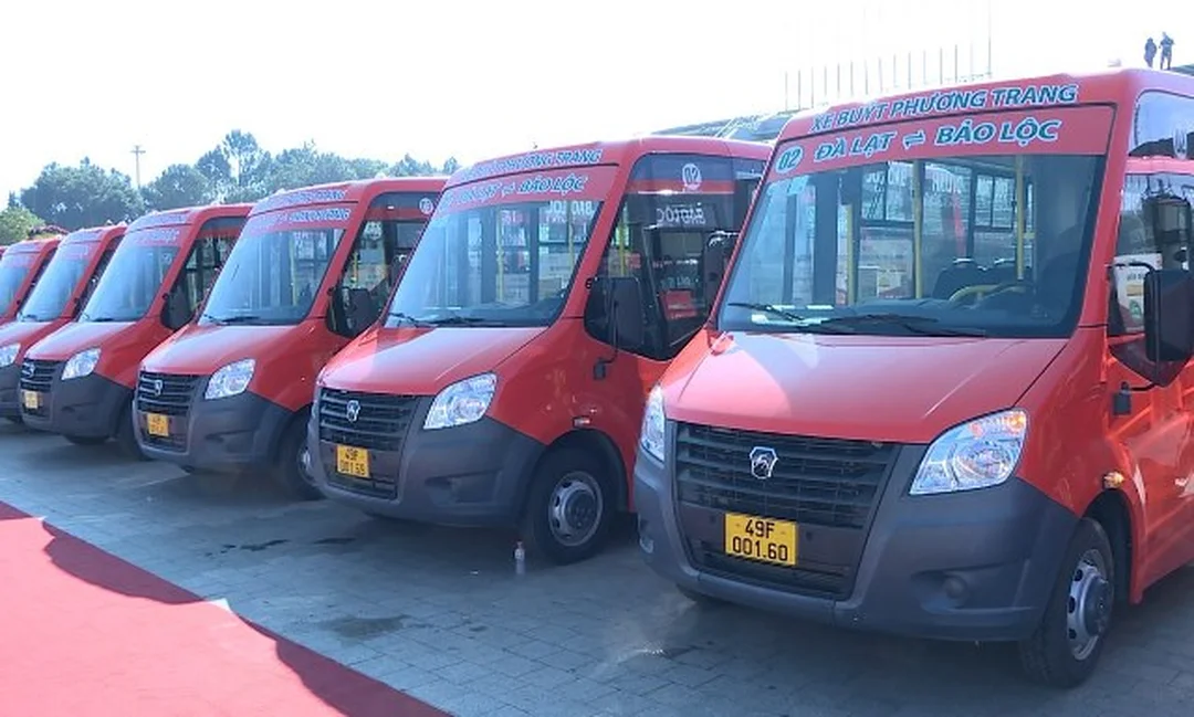 xe phương trang đi bảo lộc lâm đồng kết nối các điểm du lịch Bảo Lộc