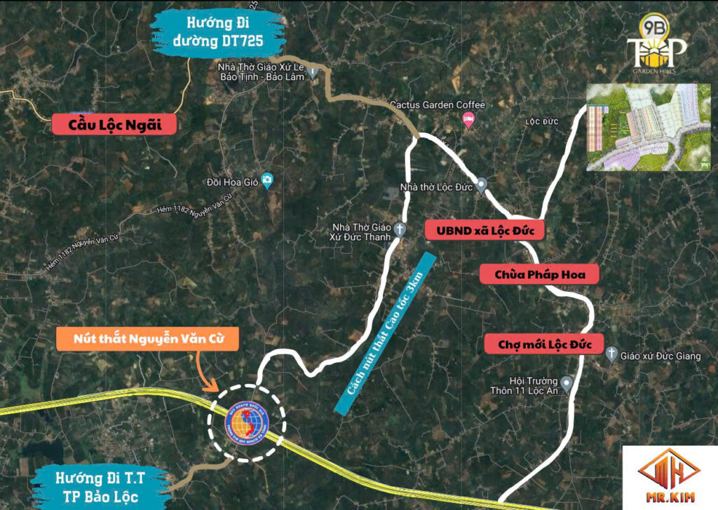 Khoảng cách so với Cao tốc